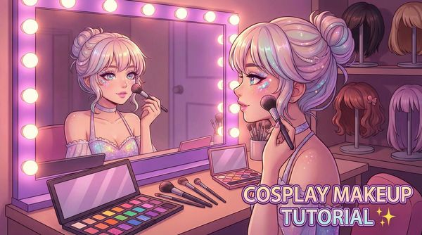 同人动漫 cosplay化妆视频教程